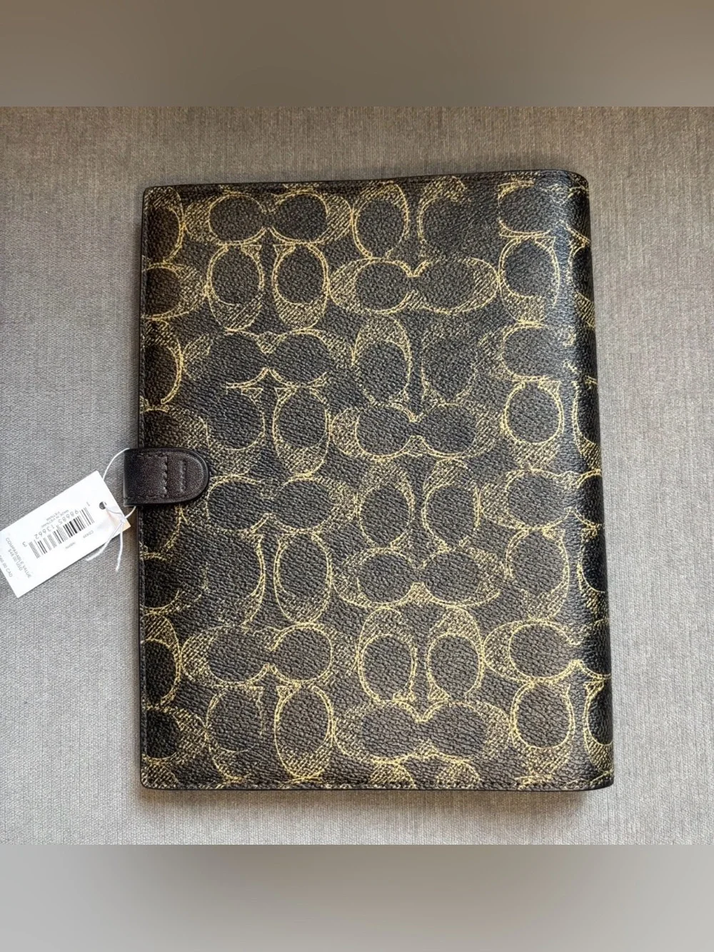 Coach authentic notebook